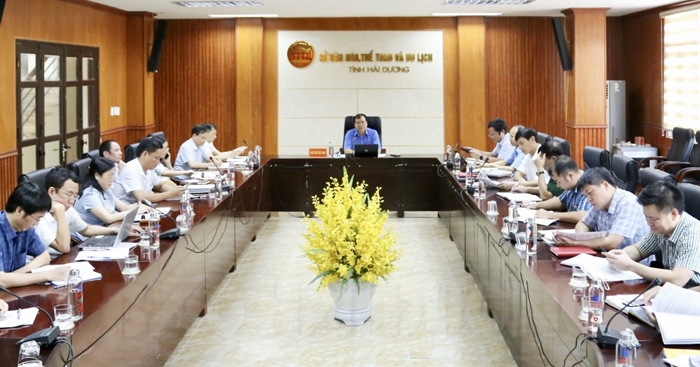 Họp Ban tổ chức Đại hội TDTT tỉnh Hải Dương lần thứ 9 năm 2022